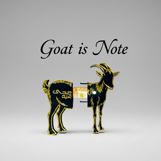 🐐🐐 2 Pcs Sliding Goat Cash Holder – Eidi Special