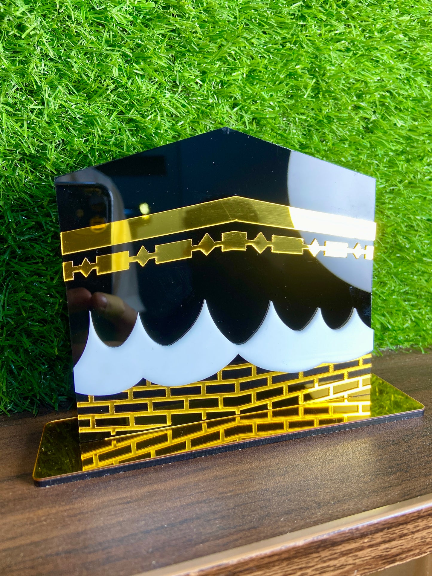 Set of 2 – Kaaba & Gumbad-e-Khazra Acrylic Standees