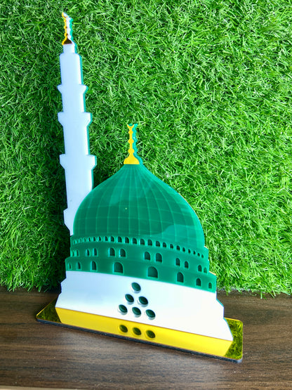Set of 2 – Kaaba & Gumbad-e-Khazra Acrylic Standees