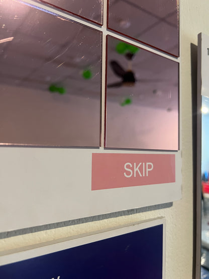 Pink CAPTCHA Mirror