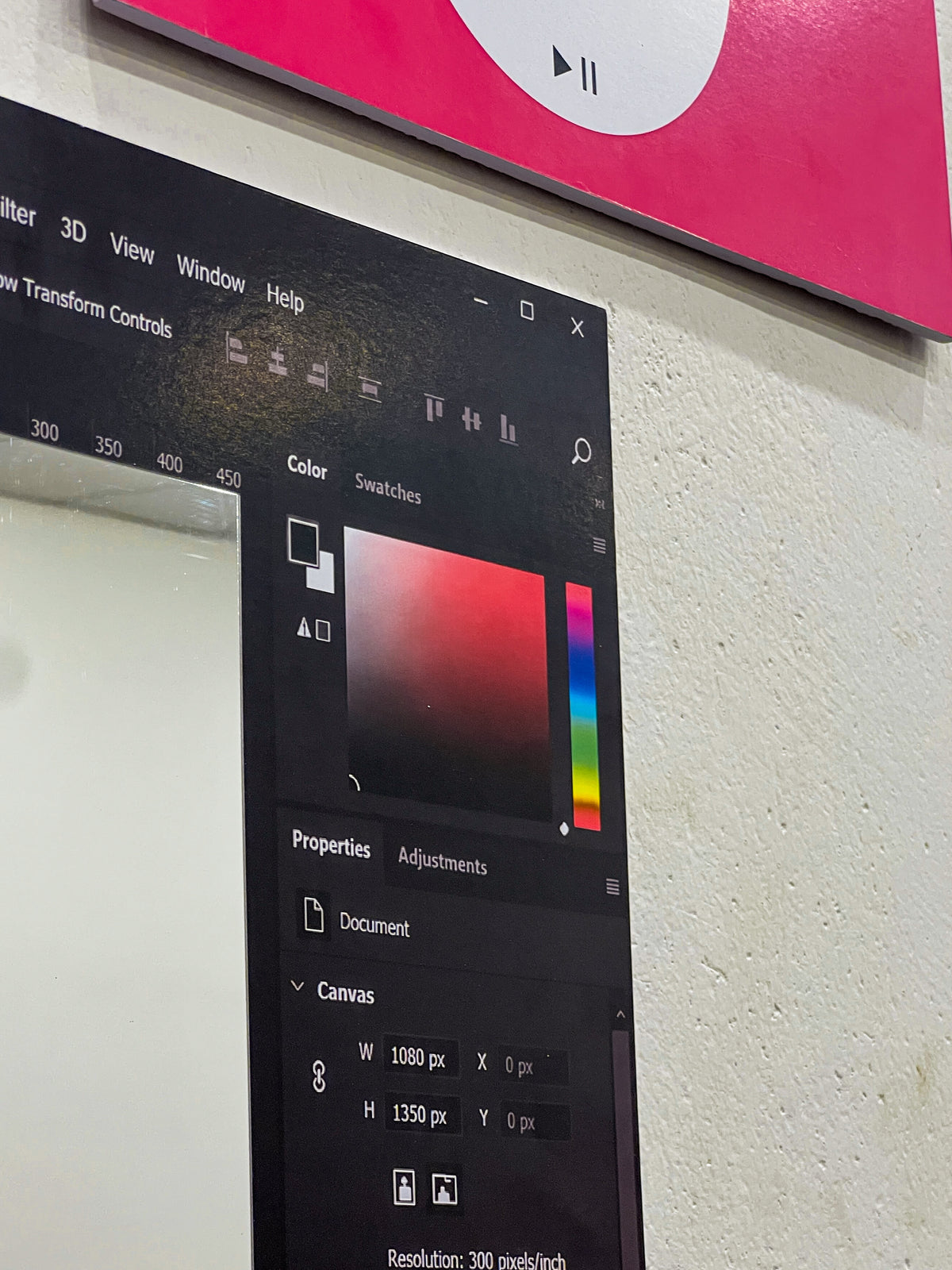 Photoshop Acrylic Mirror