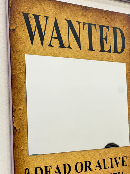 One Piece Wanted Acrylic Mirror