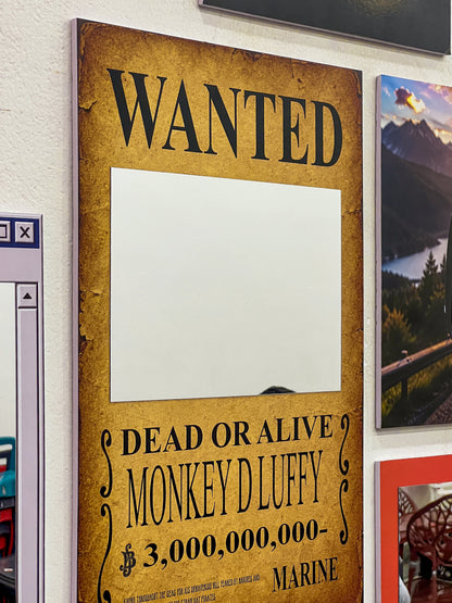 One Piece Wanted Acrylic Mirror