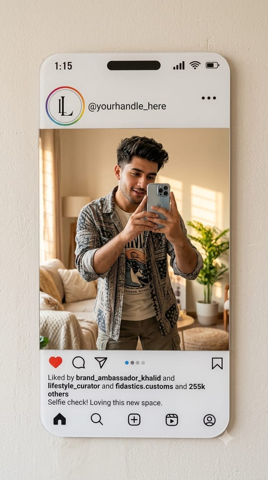 Custom Instagram Post Mirror